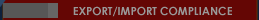Import/Export Compliance
